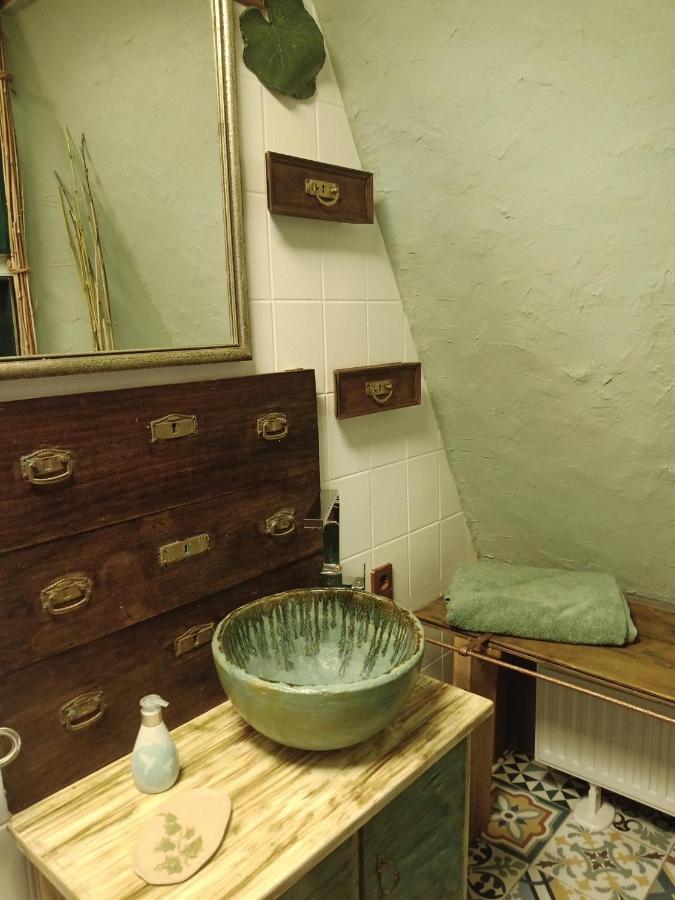 Linas Toepferhof Apartamento Weißenfels Exterior foto